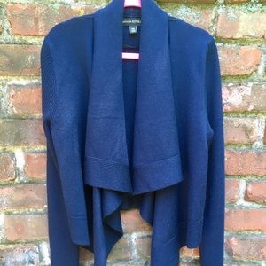 Banana Republic Open Front Cascading Cardigan